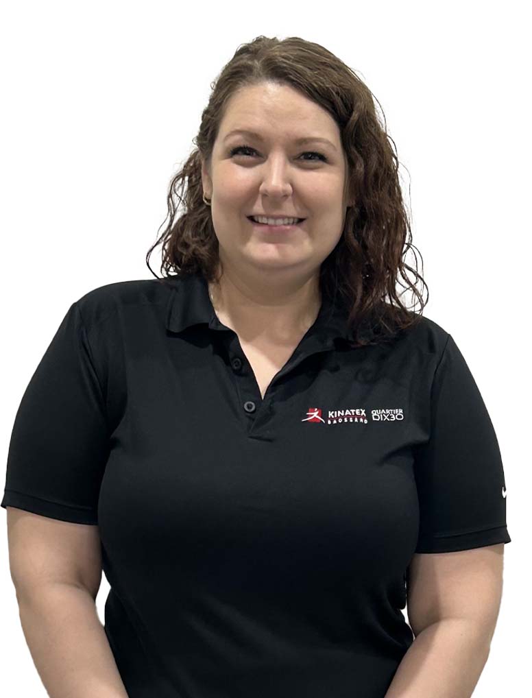 Venez rencontrer notre thérapeute Sarah Sarrouf chez Kinatex Sports Physio, Québec.