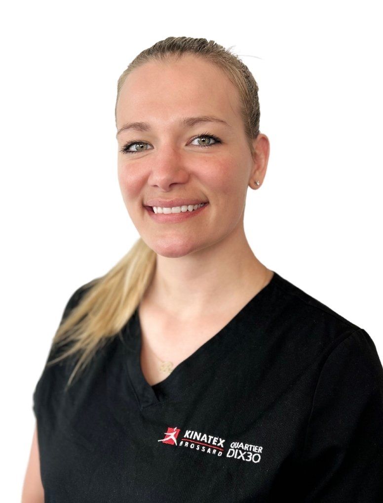 Venez rencontrer notre thérapeute Joanie Douville chez Kinatex Sports Physio.